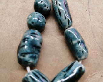 Ceramic Bead  Set  Handmade Supply Beads Bracelets beads K27