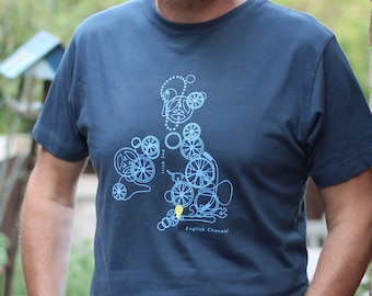 Cycle T-shirt with personalisation option.