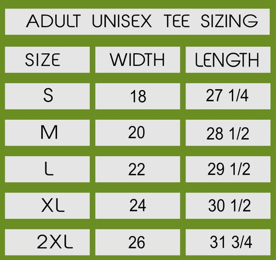 Cullen Sweater Size Chart