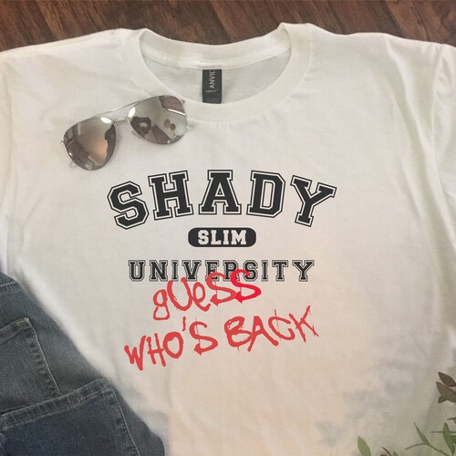 guess university t shirt