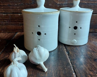 New Garlic Jar - MADE TO ORDER