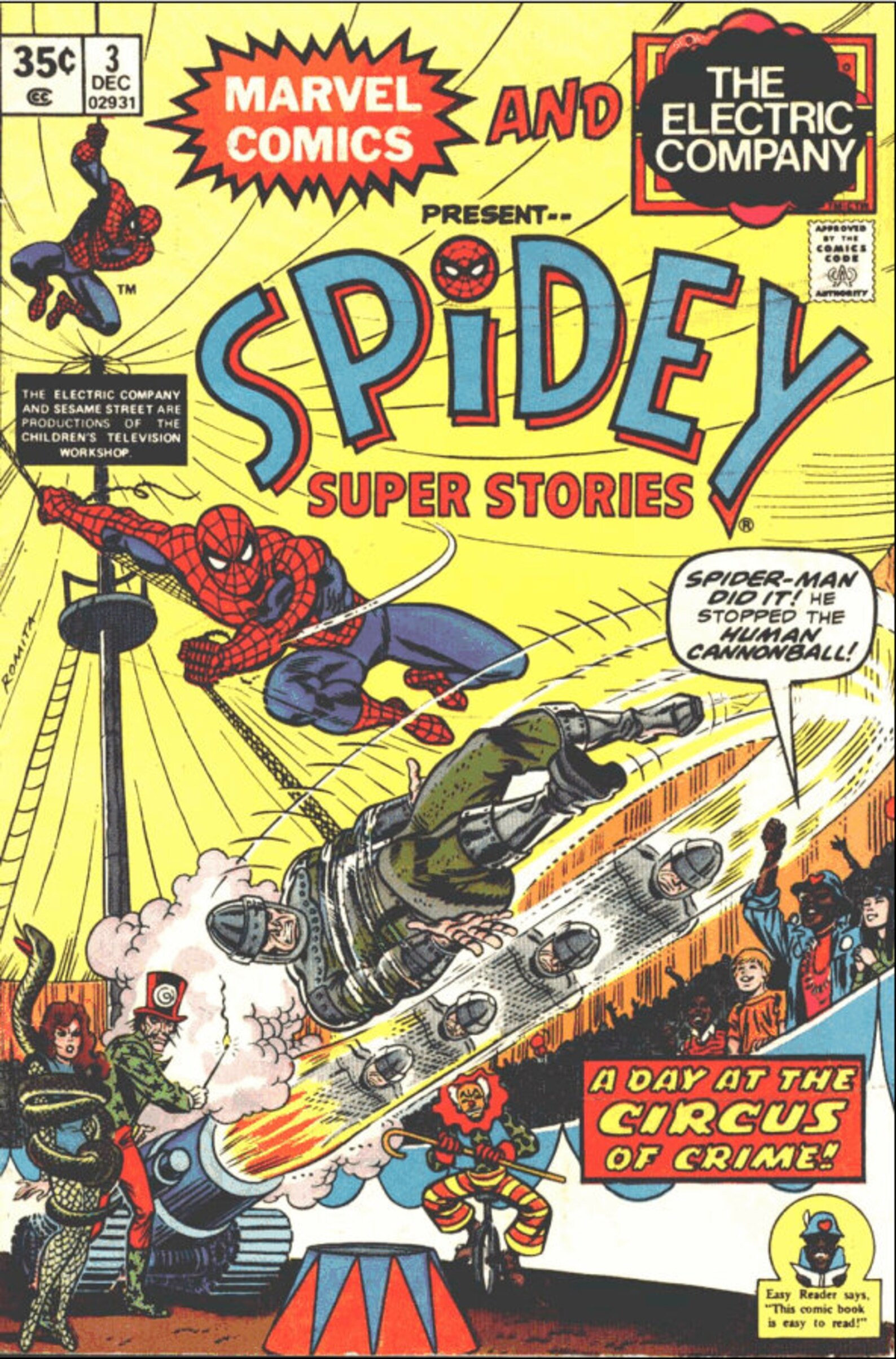 Spidey Super Stories Comics. Rare Vintage. 151 Publications. Compact