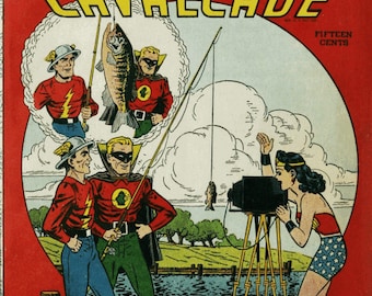 Cavalcade Comics. Golden Age. Rare Vintage. Compact disk. 1942-1954. 1-63 publications