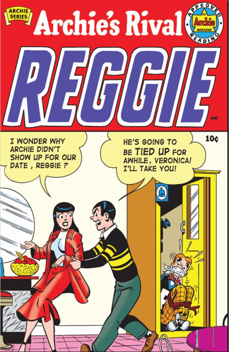 Archie's Rival Reggie +reggie and Me Comics. Golden Age. Rare Vintage ...