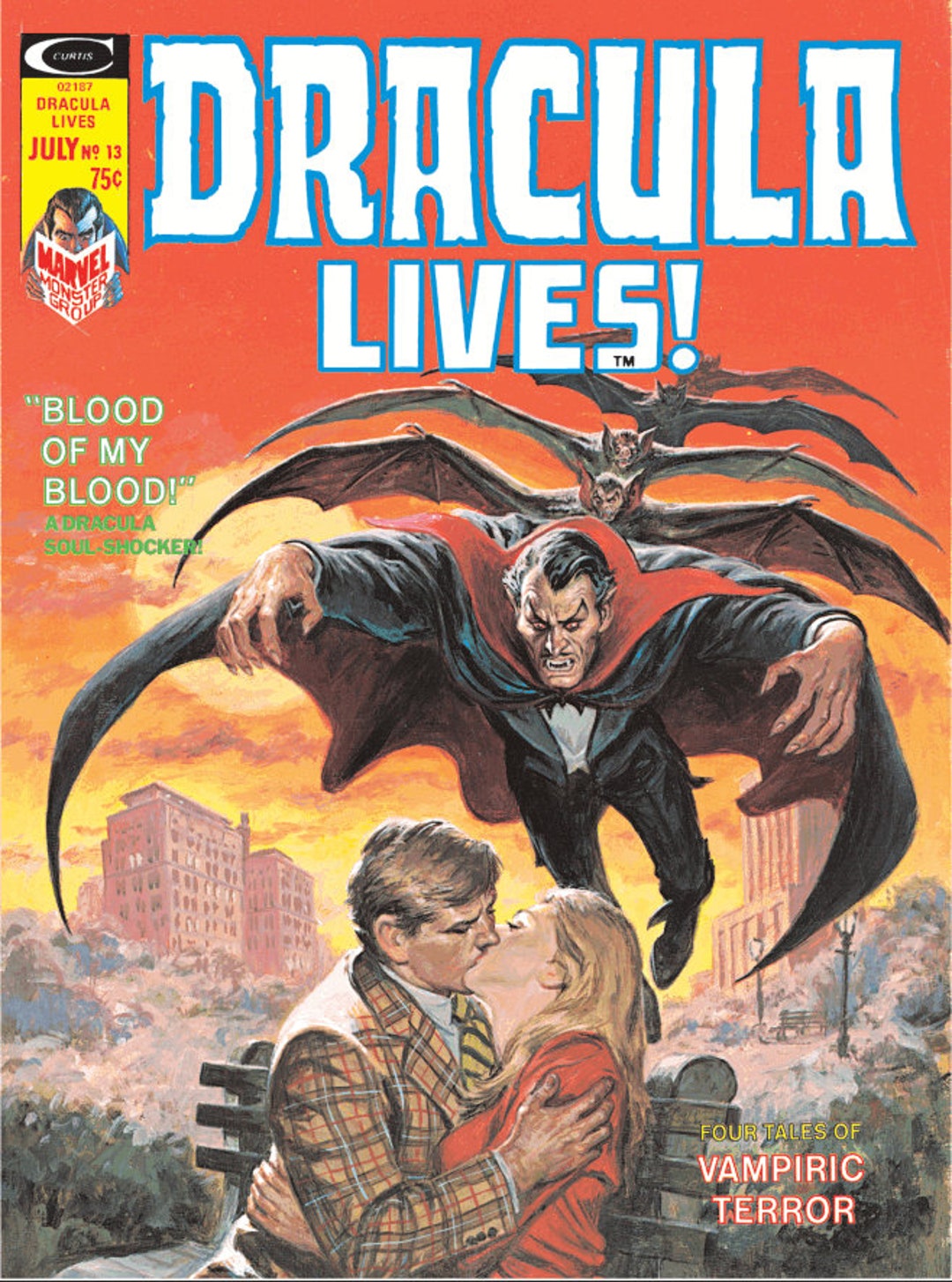 Dracula Comics. Rare Vintage. Silver Age. 34 Publications