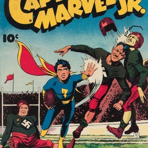 Captain Marvel Jr comics. Golden age. Rare Vintage comics 1942-1953 compact disk No1 and No2 118 publications image 3