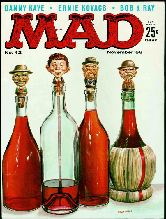 MAD Magazine Comics. Silver Age. Rare Vintage Comics. Compact Disk