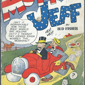 Rzadki rocznik komiksów Mutta i Jeffa. Złoty wiek (1939-1959 1-108; płyta kompaktowa nr 1 i nr 2)