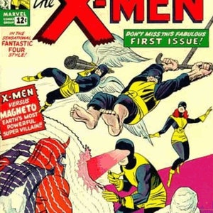 X-Men (Uncanny X-Men) comics. Rare Vintage comics. 156 publications  (compact disc No1 and No2)