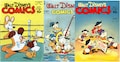 Comics Rare Vintage Walt Disney's Comics And Stories Golden Age 1940 (First part No1.; No2 and No3.) Compact disc product logo