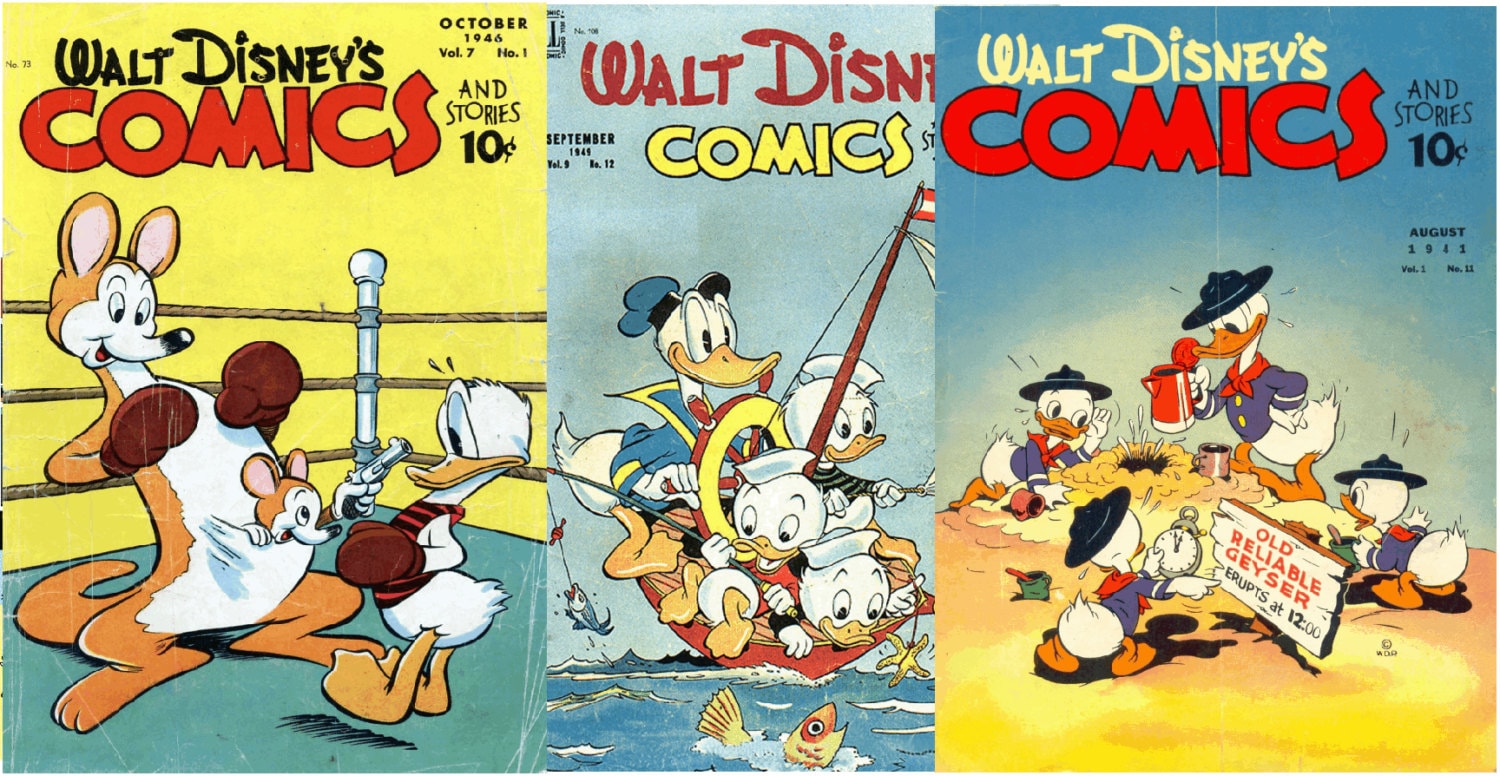 Comics Rare Vintage Walt Disney's Comics and Stories Golden Age