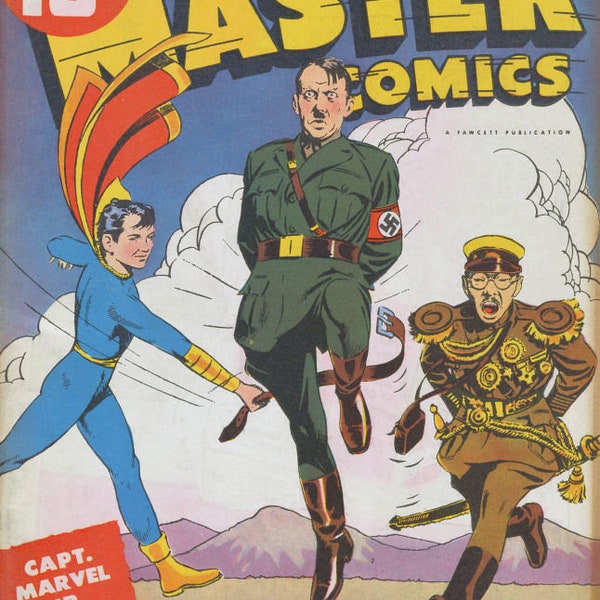 Master Comics. Golden age. Rare Vintage comics  (Compact disc No.1 and  Compact disc No.2; 131 publications)