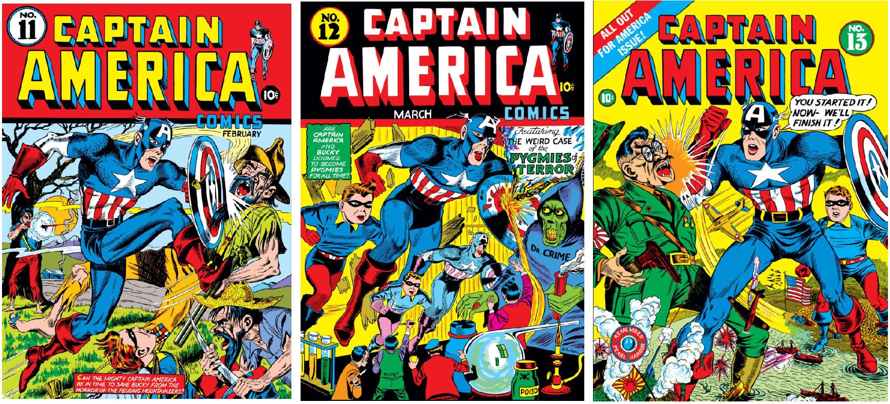 キャプテン・アメリカ コミック (1 - 78) (1941 - 1954) 黄金