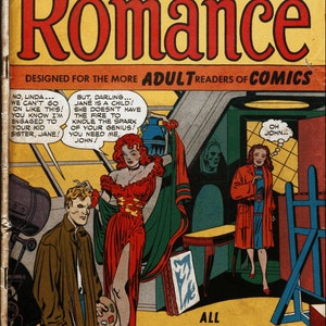 Cómics románticos jóvenes. Edad de oro. Cómics vintage raros. Disco compacto número 1. y No2. Desde 1947; Más de 200 publicaciones
