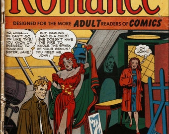 Young Romance  comics. Golden age. Rare Vintage comics. Compact disk No1. and  No2.   From 1947; 200+publications