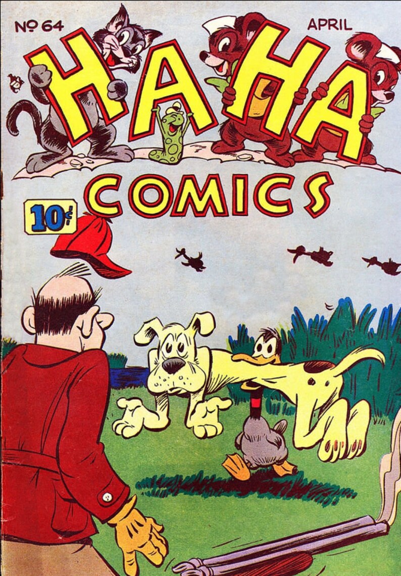 Ha Ha Comics. 