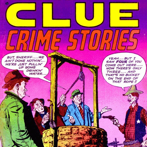 Indices comics. Real Clue Crime Stories comics. Âge d’or. Rares bandes dessinées vintage. Disques compacts No1 et No2 (1943-1953; 1-87 publications)