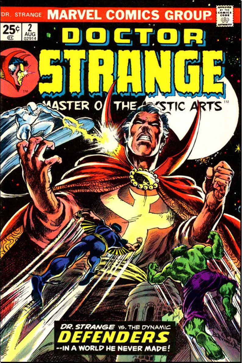 Doctor Strange Marvel Comics. Silver Age. Rare Vintage Comics (compact ...