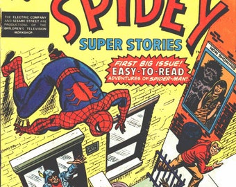 Spidey Super Stories-strips. Zeldzame vintage. 1-51 publicaties. Compact Disk