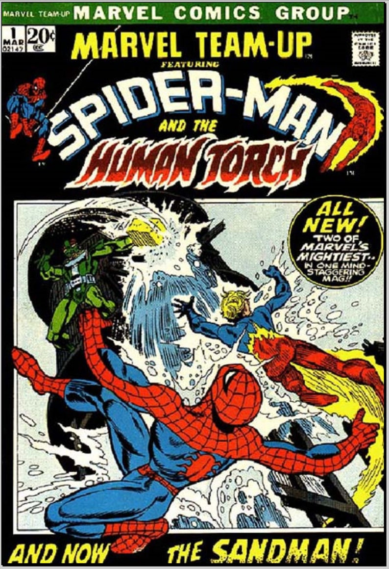 Spider Man comics. Comics Rare Vintage Marvel Team Compact disc No.1 image 1