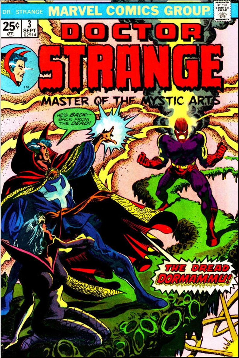 Doctor Strange Marvel Comics. Silver Age. Rare Vintage Comics (compact ...