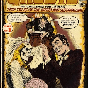 Ghosts comics. Rare Vintage. Silver Age. From 1971. Compact disk