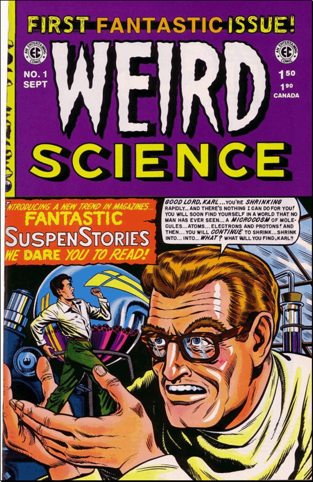 Weird Science Weird Sciencefantasy Incredible Science Fiction Weird