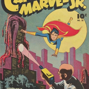 Captain Marvel Jr comics. Golden age. Rare Vintage comics 1942-1953 compact disk No1 and No2 118 publications image 6