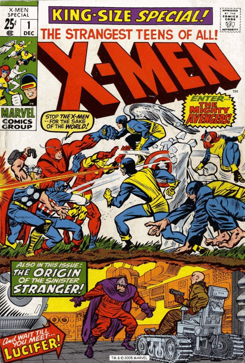 vintage x men