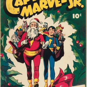 Captain Marvel Jr comics. Golden age. Rare Vintage comics 1942-1953 compact disk No1 and No2 118 publications image 8