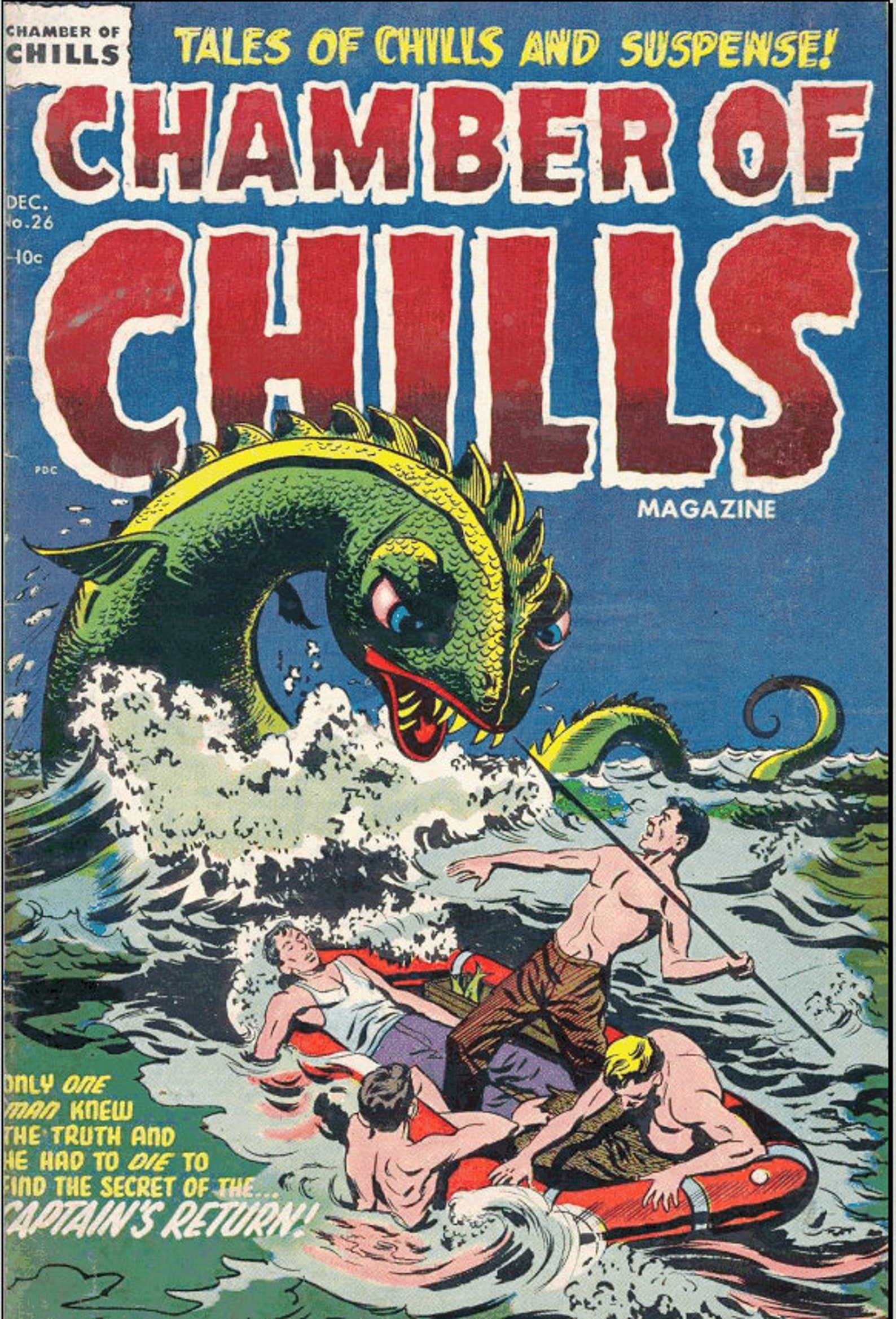 Chamber of Chills Comics. Rare Vintage. From 1951; 51 Publications