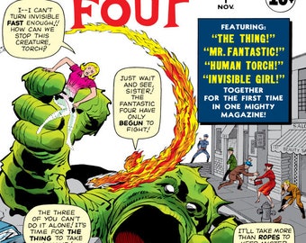 Fantastic Four comics. Comics Rare Vintage  (DVD No.1, No.2 and No.3; 206 publications; compact disc)