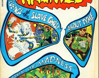 Haunted  comics. Rare Vintage. Silver Age. From 1971. Compact disk