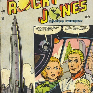 Space Adventures Comics. Golden Age. Rare Vintage Comics (1952; 29 ...
