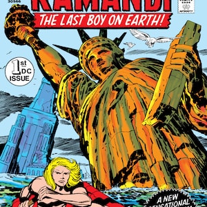 Kamandi Comics. Rare Vintage.  No1-61 publications. Compact disk