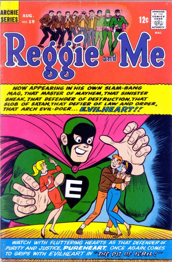 Archie's Rival Reggie +reggie and Me Comics. Golden Age. Rare Vintage ...