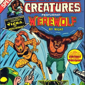 WEREWOLF BY NIGHT 11x17 MOVIE POSTER PRINT #2