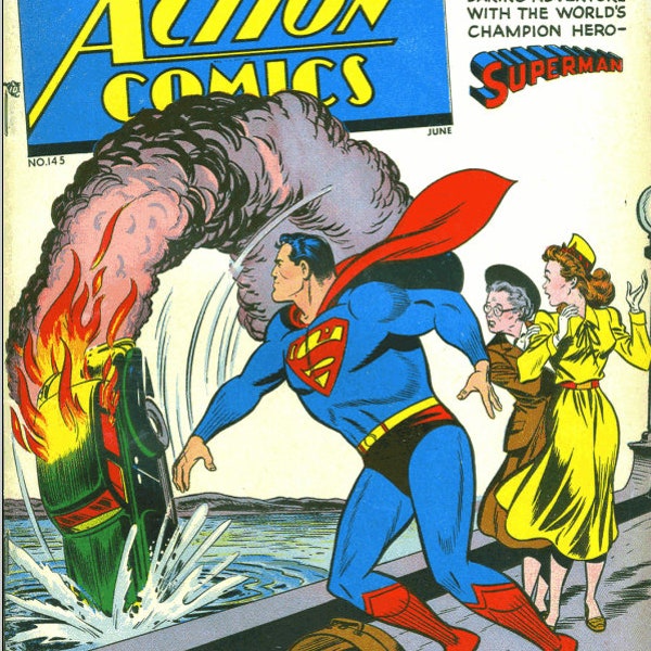 Action Comics Rare Vintage. Golden Age (1950-1961 141-280; Compact disk No3;  and No4)