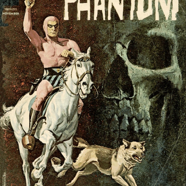 Phantom comics. Silver Age. Rare Vintage comics . From 1962; 1-74 publications. Compact disc