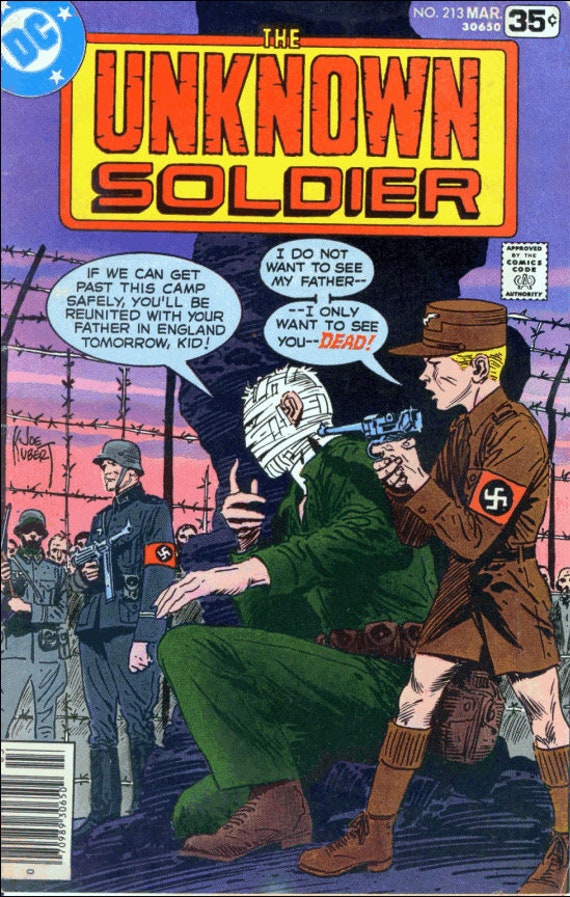Unknown Soldier Comics. (continued Star Spangled War Stories Unknown Soldier Comics. (continued Star Spangled War Stories