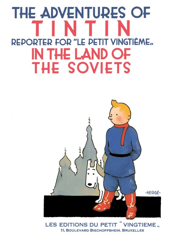 Adventures of Tintin Comics. Golden Age. Rare Vintage Comics (from