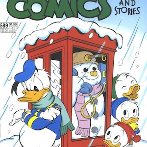 Comics Rare Vintage Walt Disney&#39;s Comics And Stories Golden Age (Zweiter Teil Nr. 4. und Nr. 5.; CD)