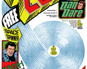 2000AD comics. Silver Age. Rare Vintage comics (Compact disc No1. and No2.)