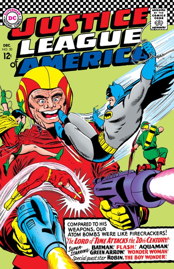 Justice League of America. Silver Age. Rare Vintage Comics