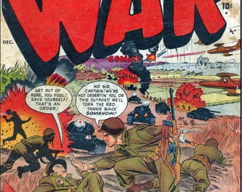 War comics. Rare Vintage. 1951-1957; 46 publications. Compact disk