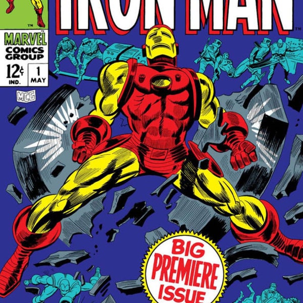 Iron Man comics. Rare Vintage comics. (Compact disc No.1 and  No.2; 158 publications)