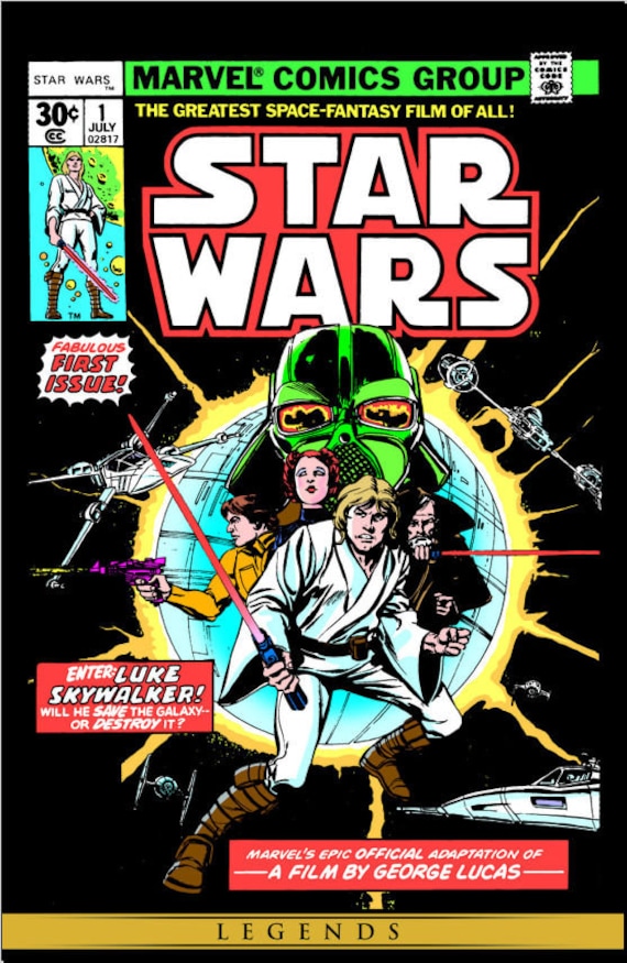 Star Wars Legends Comics. Rare Vintage Comics (1-107