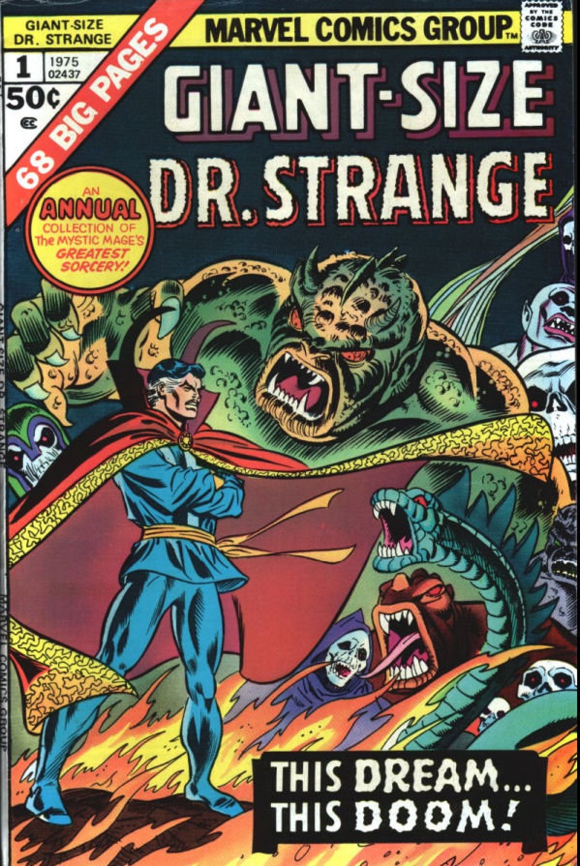 Doctor Strange Marvel Comics. Silver Age. Rare Vintage Comics (compact ...