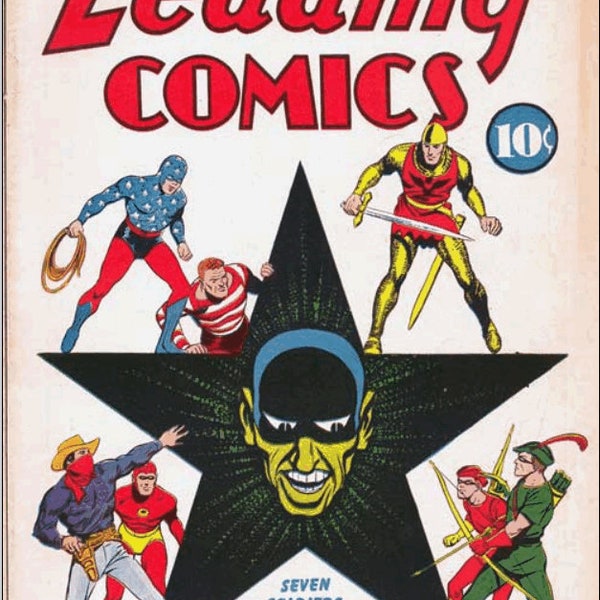 Leading comics; Leading Screen comics Rare Vintage. Golden Age 1941 - 1955; 62 publications. Compact disk