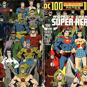 D C Comics 100 Page Super Spectacular Tarzan 230 Beautiful Etsy